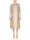 1/off Remade Burberry Trench In Multicolour