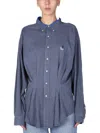 1/off Remade Shirt Ralph Lauren In Navy
