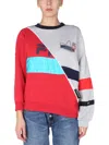 1/off Remade Wrangle Sweatshirt In Red