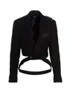 1/off Multicolor Cropped Blazer Jacket In Multi