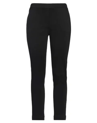1-one Woman Pants Black Size 6 Viscose, Polyamide, Elastane