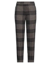 1-one Woman Pants Black Size 8 Polyester, Elastane