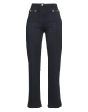 1-one Woman Pants Midnight Blue Size 2 Viscose, Nylon, Elastane