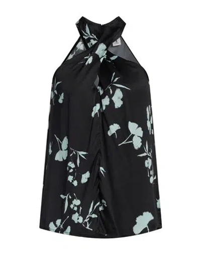 1-one Woman Top Black Size 6 Viscose