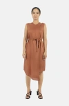 1people-us Funchal Asymmetric Wrap Dress