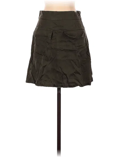 Pre-owned 1.state Active Skirt In Green