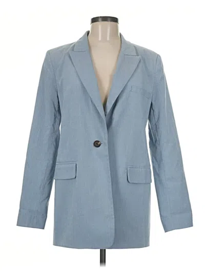 Pre-owned 1.state Blazer Jacket In Blue