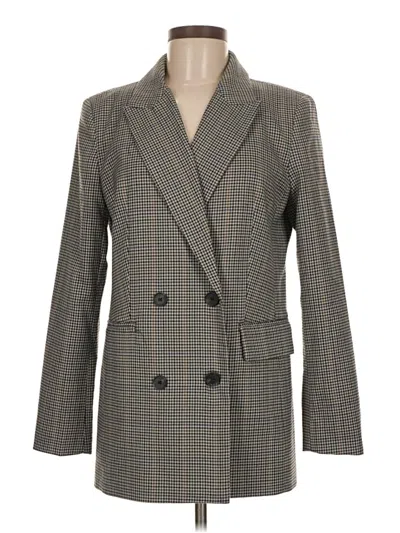 Pre-owned 1.state Blazer Jacket In Gray