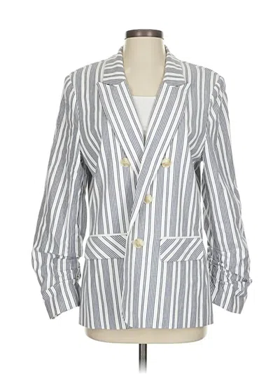 Pre-owned 1.state Blazer Jacket In Gray