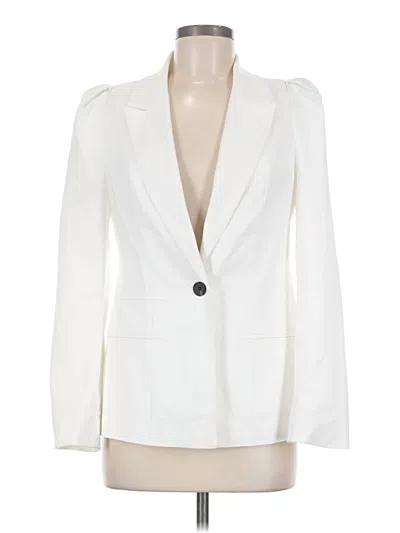 Pre-owned 1.state Blazer Jacket In Ivory