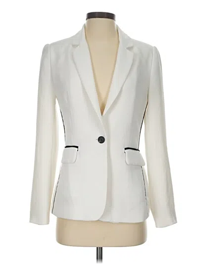 Pre-owned 1.state Blazer Jacket In Ivory