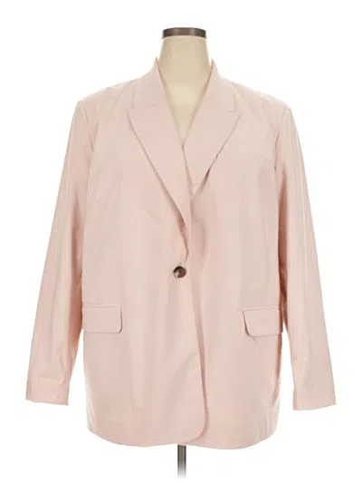 Pre-owned 1.state Blazer Jacket In Pink