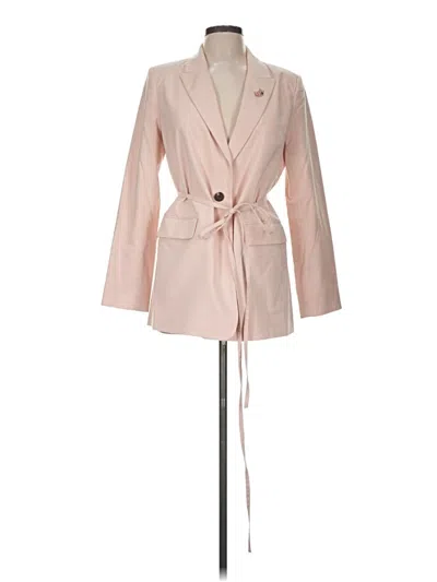 Pre-owned 1.state Blazer Jacket In Pink