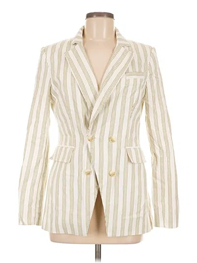 Pre-owned 1.state Blazer Jacket In White