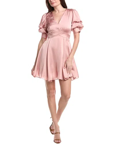 1.state Bubble Sleeve Mini Dress In Pink