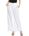 1.state Button Detail Wide Leg Pant