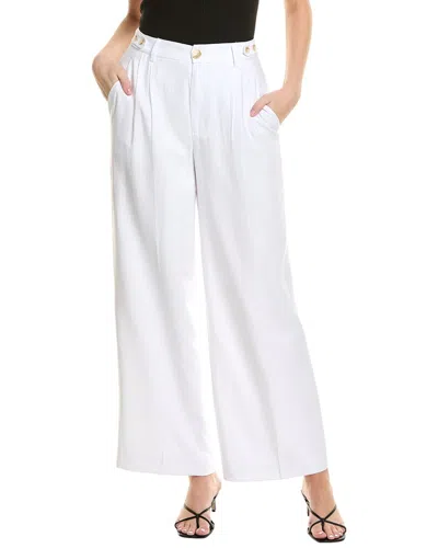 1.state Button Detail Wide Leg Pant