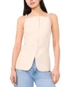 1.state Button Front Vest