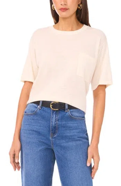 1.state Cable Knit Poncho Sweater In Creamy