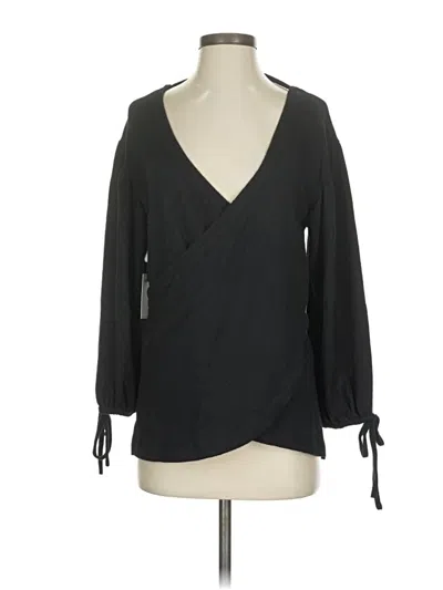 Pre-owned 1.state Cardigan Sweater In Black