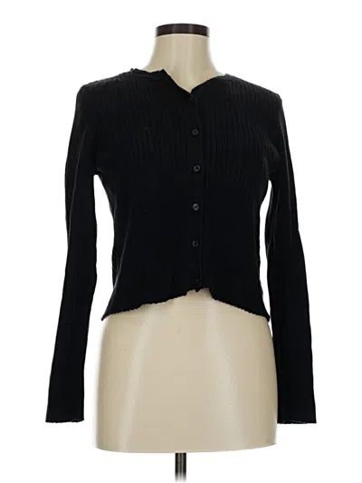 Pre-owned 1.state Cardigan Sweater In Black