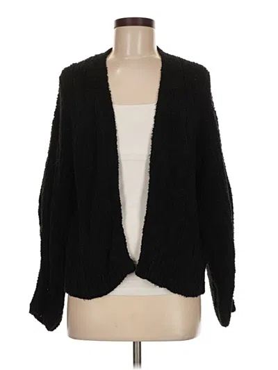 Pre-owned 1.state Cardigan Sweater In Black