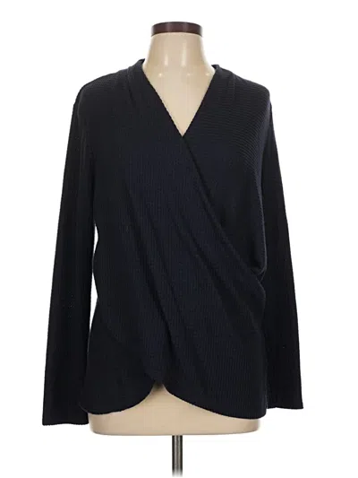 Pre-owned 1.state Cardigan Sweater In Black