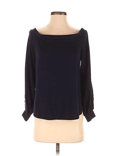 Pre-owned 1.state Cardigan Sweater In Blue