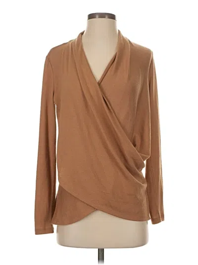 Pre-owned 1.state Cardigan Sweater In Brown