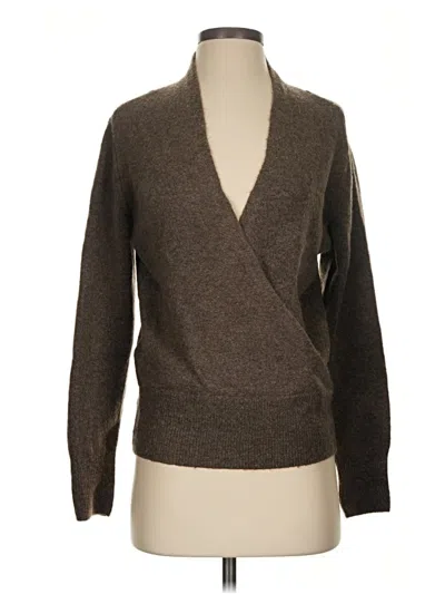 Pre-owned 1.state Cardigan Sweater In Brown
