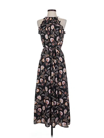 Pre-owned 1.state Casual Dress In Black