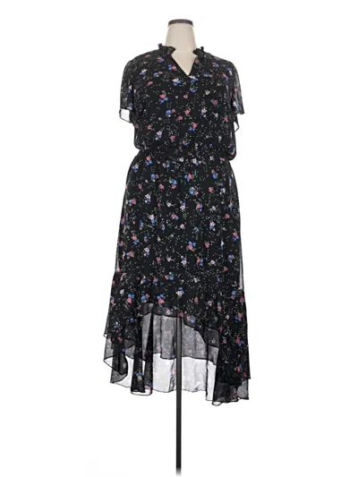 Pre-owned 1.state Casual Dress In Black