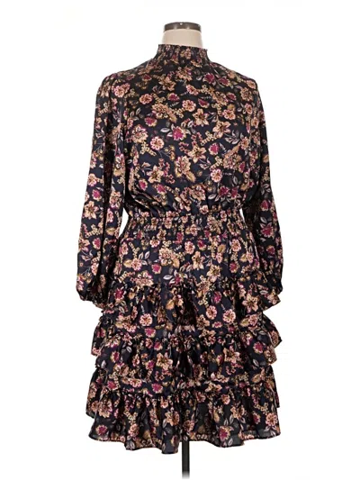 Pre-owned 1.state Casual Dress In Black
