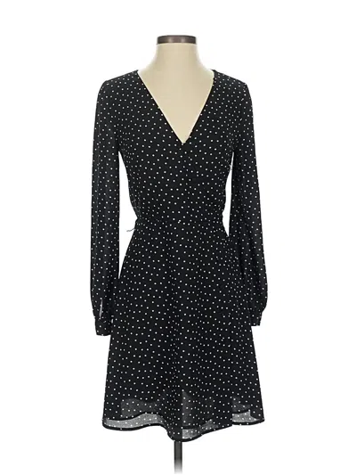Pre-owned 1.state Casual Dress In Black