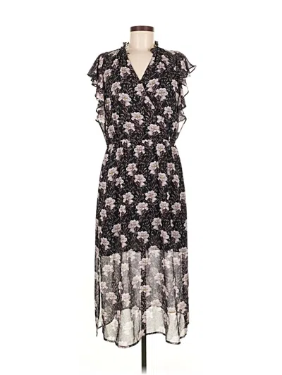 Pre-owned 1.state Casual Dress In Black