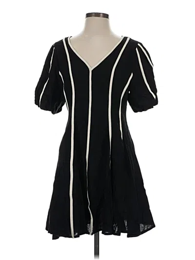 Pre-owned 1.state Casual Dress In Black