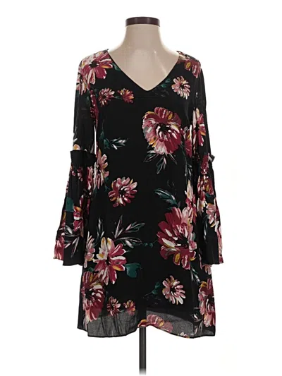 Pre-owned 1.state Casual Dress In Black