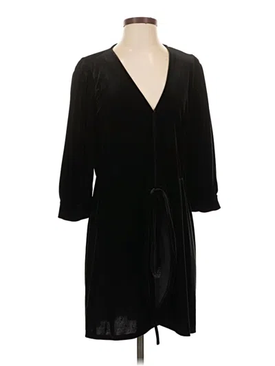 Pre-owned 1.state Casual Dress In Black