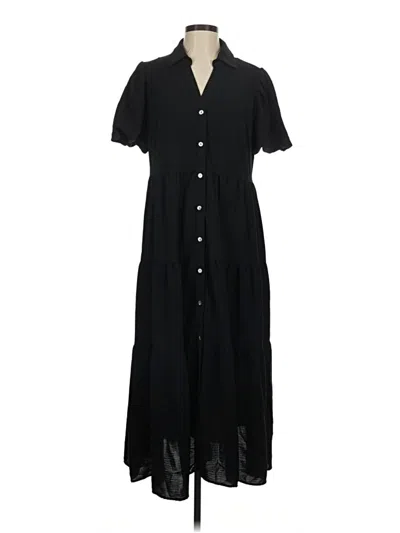 Pre-owned 1.state Casual Dress In Black