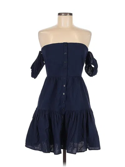 Pre-owned 1.state Casual Dress In Blue