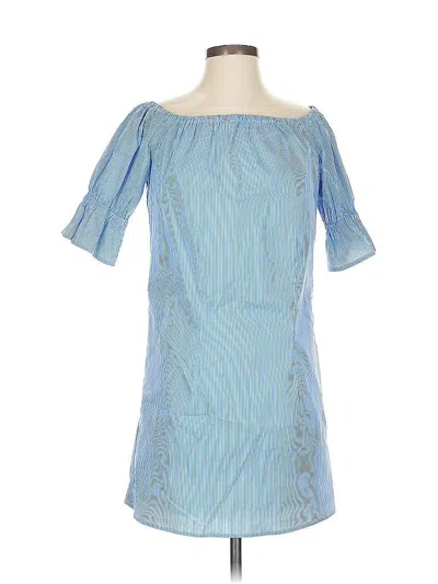 Pre-owned 1.state Casual Dress In Blue
