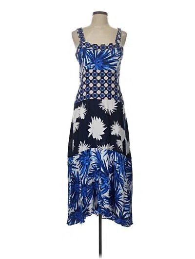 Pre-owned 1.state Casual Dress In Blue