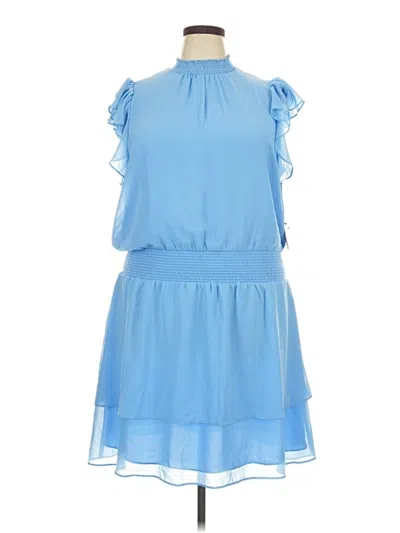 1.state Casual Dress In Blue