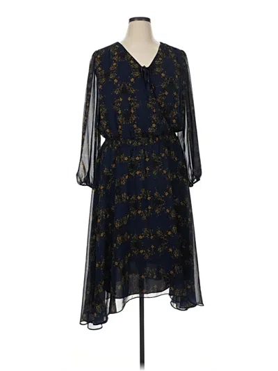 Pre-owned 1.state Casual Dress In Blue