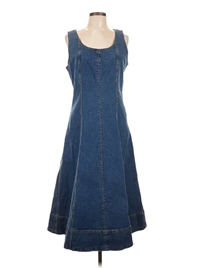 Pre-owned 1.state Casual Dress In Blue