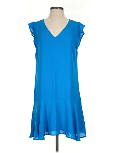 Pre-owned 1.state Casual Dress In Blue