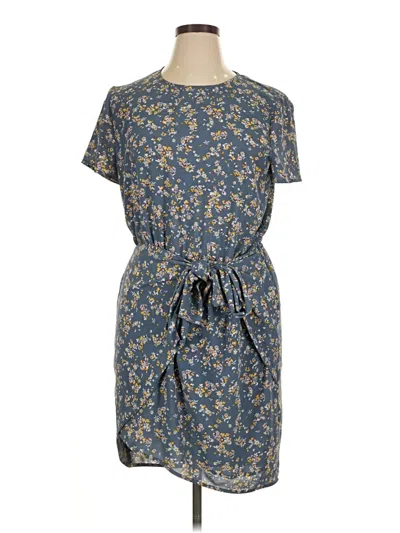 Pre-owned 1.state Casual Dress In Blue