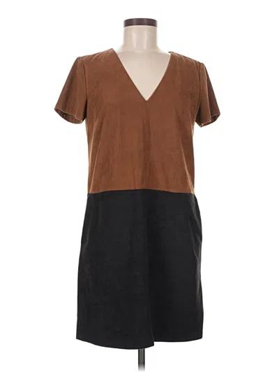 Pre-owned 1.state Casual Dress In Brown