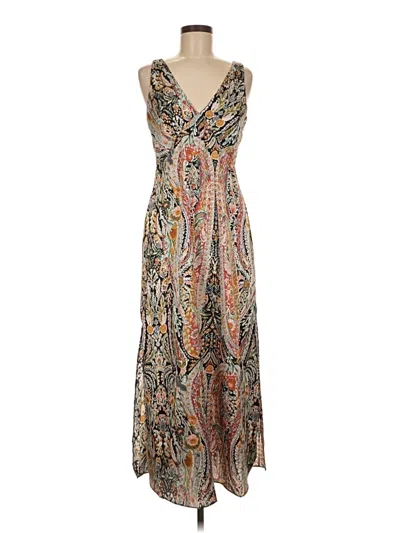 Pre-owned 1.state Casual Dress In Brown