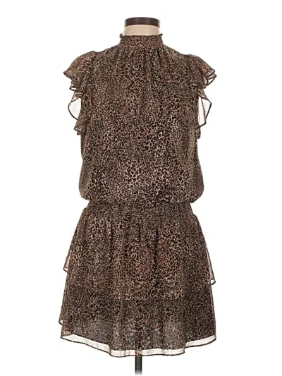Pre-owned 1.state Casual Dress In Brown